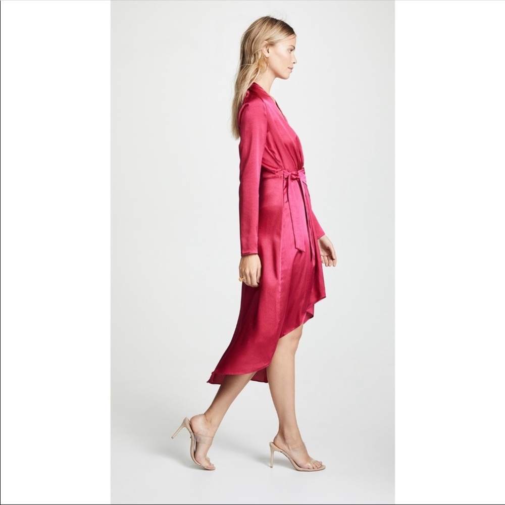 Metallic Asymmetrical Cocktail Dress
